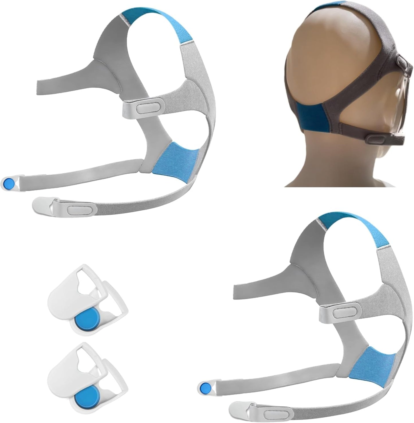 Пакет 2 броя каишки за AirFit/AirTouch F20 маска (L)